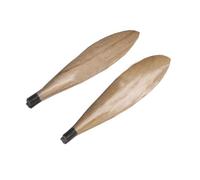 Wooden P1B-2 Second Level Aircraft Model Rubber Powered Lightweight Wood Paddle 1Pair Compatible With Free Flight Toys