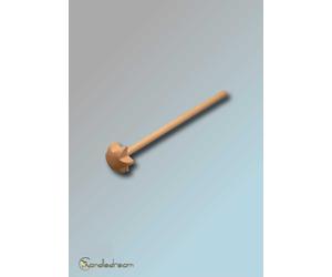 Wooden Paddle 30 CM Whisk Mixer Snow Broom Whisk IN Beech