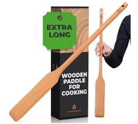 Wooden Paddle for Cooking, Stirring Paddle - 24" Crawfish Paddle - Heavy Duty Long Wooden Spoon for Large Stock Pots by Woodenhouse