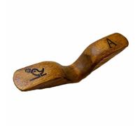 Wooden Page Holder - 10 * 2 * 3cm Walnut Thumb Grip, Reading Accessory, Novel Spreader Tool, Literary Gift Idea | Smooth Grips for Relaxed Hand Study During Travel Leisure Moments
