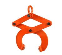 Wooden Pallet Clamp, Load Capacity 1-5T (2200-11000LB), Opening Up to 30-260MM (1.2-10.2 Inches), Container Unloading Tractor, Timber Clamp Spreader, Suitable for Pallet Moving and Lifting(3