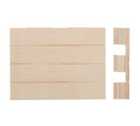 Wooden Pallet Cutting Board, 15X20 Cm Brown H&H