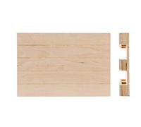 Wooden Pallet Cutting Board, 20X30 Cm Brown H&H