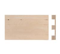 Wooden Pallet Cutting Board, 35X20 Cm Brown H&H