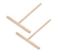 Wooden Pancake Batter Spreader Sticks T-Shape Crepe Practical Kitchen DIY Baking Tool