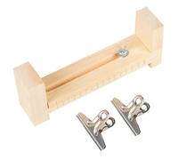 Wooden Paracord Bracelet Making Kit - Adjustable With 2 Clips | Hand Woven Paracord Kit For Beginners, Rope Knot Tool For Knitting Crafts