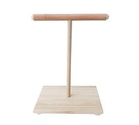 Wooden Parrot Perch For T Stand Bird Training Paw Grinding Pet Cockatiel Cage Nest For Play Platform