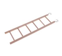 Wooden Parrot Rat Toy Bridge Ladder Hamster Bird Cage Accessories 6-stair