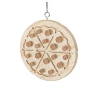 Wooden Parrot Training Toy - Bird Bite Block, Chewing Puzzle Toy | 5.12x5.12x0.39 inches Cork Hideaway Game for Birds, Interactive Bird Cork Activity, Brain Boosting Toy with Daily Engagement
