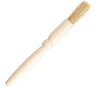 Wooden Pastry Brush - Basting Cooking Brush - Ideal for Applying Oils, Glazes, Milk and Egg Yolk- 2cm x 2cm x 19cm