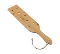 Wooden Pedal Boat - 13.3 Inch Boat Paddle with Air Flow Holes, Ergonomic Handle, Tool Function | Heavy Duty Outdoor Bracket for Kayak, Canoe, River Tubes,