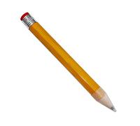 Wooden Pencils for Prop/Decor Funny Big Pencil Huge Giant 12.99" Large for Home and School Supplies Pencils for Kids case for Kids Sharpener for Beginners Bag for School