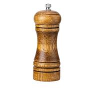 Wooden Pepper Grinder Salt Grinder Manual Pepper Mill Adjustable Coarseness Refillable Wood Peppercorn Crusher Mill for Kitchen Cooking Table Seasoning Tools 10in 8in 5in (S)