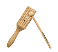 Wooden Percussion Instrument for | Wooden Percussion Instrument Guiro Crow Sounder - Educational Toy Latin Musical Toy with Stick for