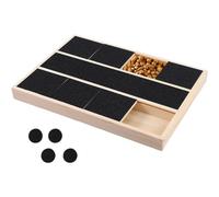 Wooden Pet Care Board with Integrated Treat Box, Cats & Dogs | Sandpaper surface files nails and satisfies the scratching instinct, ideal for apartment, dorm, bedroom