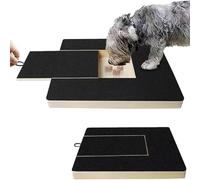 Wooden Pet Scratcher - Multifunctional Dog Nail Scratch Board | Snack Box, Wooden Pad | Dog Nail File Board | Protects Furniture & Floors, Scratcher & Grinder Alternative, Pet Grooming