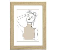 Wooden photo frame "Copenhagen", oak, 20 x 30 cm