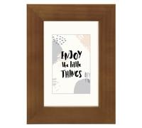 Wooden photo frame "Skara", hazelnut, 15 x 20 cm