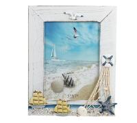 Wooden Photo Frame White Simple Delicate Home Decoration