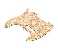 Wooden Pickguard, Maple Wood Easy To Install Fine Workmanship Long Service Life Guitar Protector, for Guitar Lovers Guitar Repair Master Guitar DIY