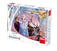 Wooden Picture Blocks Frozen 12 Pcs Jigsaw