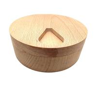 Wooden Pill - 7-Day Container with Magnetic Closure, Travel Friendship - Medicine Dispenser, 4.33 x 4.33 x 1.18 inches, Portable Box for Daily Medicine Storage, Home Office Travel