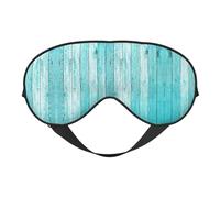 Wooden Planks Texture Wallpaper Printing Reversible Design Sleep Mask, Ideal for Camping, Meditation & Shifts, Snug Fit,No Light Leakage