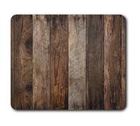Wooden Planks Wood Texture Effect Brown Mouse Mat Pad Computer PC Laptop Gaming Office Home Desk Accessory Gadget 24449