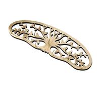 Wooden Plant Drying Rack, Space Saving Multi Functional, 14.96in Flower with Sturdy Construction, Wood Material Build, Home Accessory with Practical Design, Garden Accessory for Window and Balcony