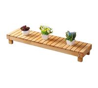 Wooden Plant Stand - Durable Flower Pot Holder for Indoor & Outdoor - Succulent Shelf with Strong Load Capacity - Balcony Ladder Display for Home Decor