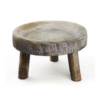 Wooden Plant Stands,Flower Pot Stool Riser - Lightweight Wooden Planter Stool Stand for Apartment, Bedroom, Window, Patio
