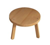 Wooden Plant Stool, Round Natural Wood, Detachable With Installation Tools, Multi-functional Decorative Wooden Stool,Flower Riser Stepping Stools, Garden Plants Stand For Indoor Windowsill