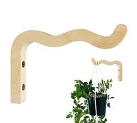 Wooden Planter Hanger Wooden Wall Plant-ers for Indoor Plants Plant Bracket Hook Plant Wall Hanger Plant Hook Indoor Outdoor Decoration17x15 Cm