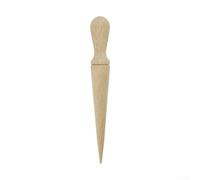 Wooden Planting Tool Set 2Pcs T-Handle Beech Wood Digger 14.6x2cm | Ergonomic T-shaped handle for easy for grip tapered tip for precise planting made from sustainable beech wood
