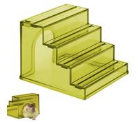 Wooden Play Area for Hamsters - Russian Hamster Cage | Hamster Accessories | Hamster House, Habitat 2 in 1 Non-Slip Stimulation Fouisseuse Exercise and Exploration for Rodents