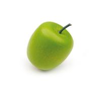 Wooden Play Food - Pretend Play Grocery Shop - Apple, Green (single) by Erzi