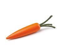 Wooden Play Food - Pretend Play Grocery Shop - Carrot (single) by Erzi
