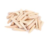 Wooden Pocket Hole Plugs 50Pcs, 9.5mm Solid Pine Screw Hole Plugs for Pocket Hole Jig, Woodworking Accessories for Furniture Repair and DIY Projects