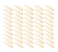 Wooden Pocket Hole Plugs, 50Pcs Solid Wood Dowels Screws, Woodworking Inclined Drilling Tools Kit for DIY, Furniture Woodwork