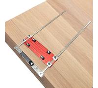 Wooden Positioning Frame for Electric Saws, Adjustable Board for Edging Edges, Precision Milling Template for Furniture Construction, for Hand-Held Electric Saws and