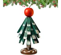 Wooden Pot Holder Tree - Foldable Heat Resistant Pot Holder | Christmas Tree Shaped Trivets for Hot Dishes - for Pots, Pans Bowls Drinks Plan, Kitchen Restaurant