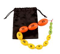 Wooden Prader Orchidometer, Prader Balls, Endocrine Rosary for Measuring Testis Scale in Clinic/Hospital, Best Gift for Endocrinologist and Pediatrician