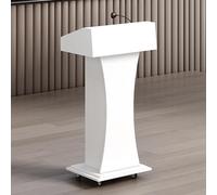 Wooden Presentation StandSturdy Lectern for Classrooms Churches Conferences Weddings & SpeechesEssential Teaching Aid and Public Speaking Tool