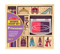 Melissa & Doug Wooden Stamp Set - Princesses