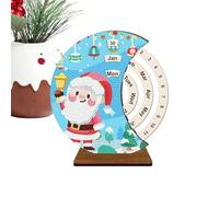 Wooden Printer Table Almanac,3D Crystal Bead Mounting Kit Craft Kit | Table Top Decoration For Dormitoria Shelf Table Bedroom