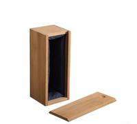 Wooden Pull-Out Storage Box for Closet Organization, 20 x 10 x 8 cm, Sliding Cover Drawer with Smooth Glide Mechanism, Light Pine Finish, for Cards, Keepsakes, Wedding or Christmas Eve Use(3)