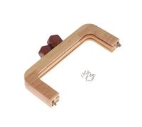 Wooden Purse Frame Kiss Clasp Frame, Bag Kiss Wallets Frames for DIYS Craft, Purse Making, Making Diys