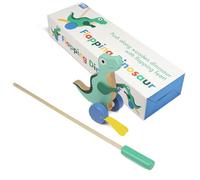 Wooden Push Along Walker Toy - Flapping Dinosaur