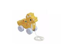 Wooden Push and Pull Dino Toy