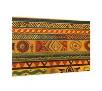 Wooden Puzzle 1000 Piece 75x50 CM, African National Patterns Printed Cute Puzzle Game in Plastic Box for Family Entertainment and Brain Training Gifts